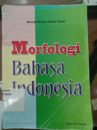 Morfologi Bahasa Indonesia